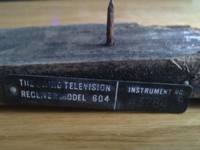 Baird Television Receiver 605